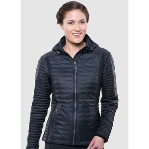 KUHL Women's Spyfire Hoody Jacket - RAVEN - SIZE XS